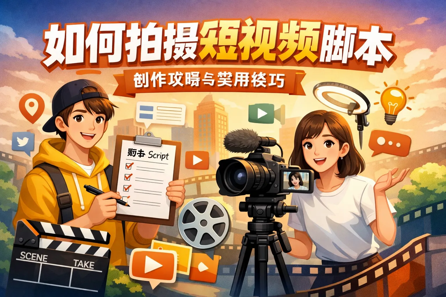 如何拍摄段视频脚本