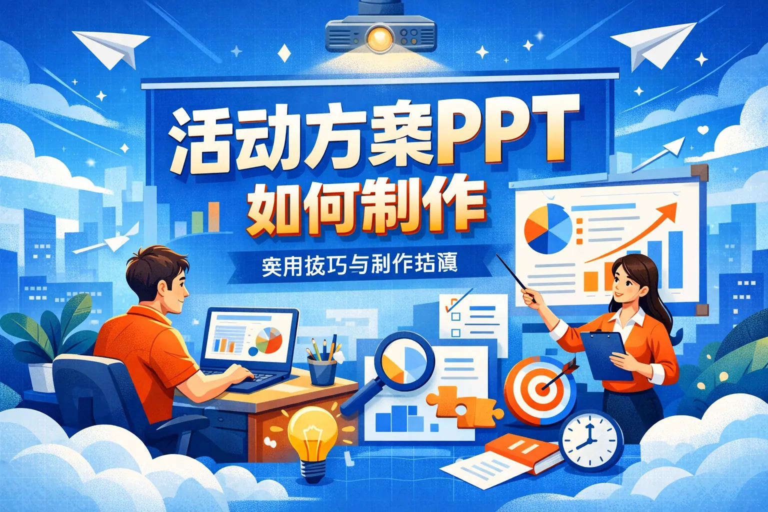 活动方案PPT如何制作
