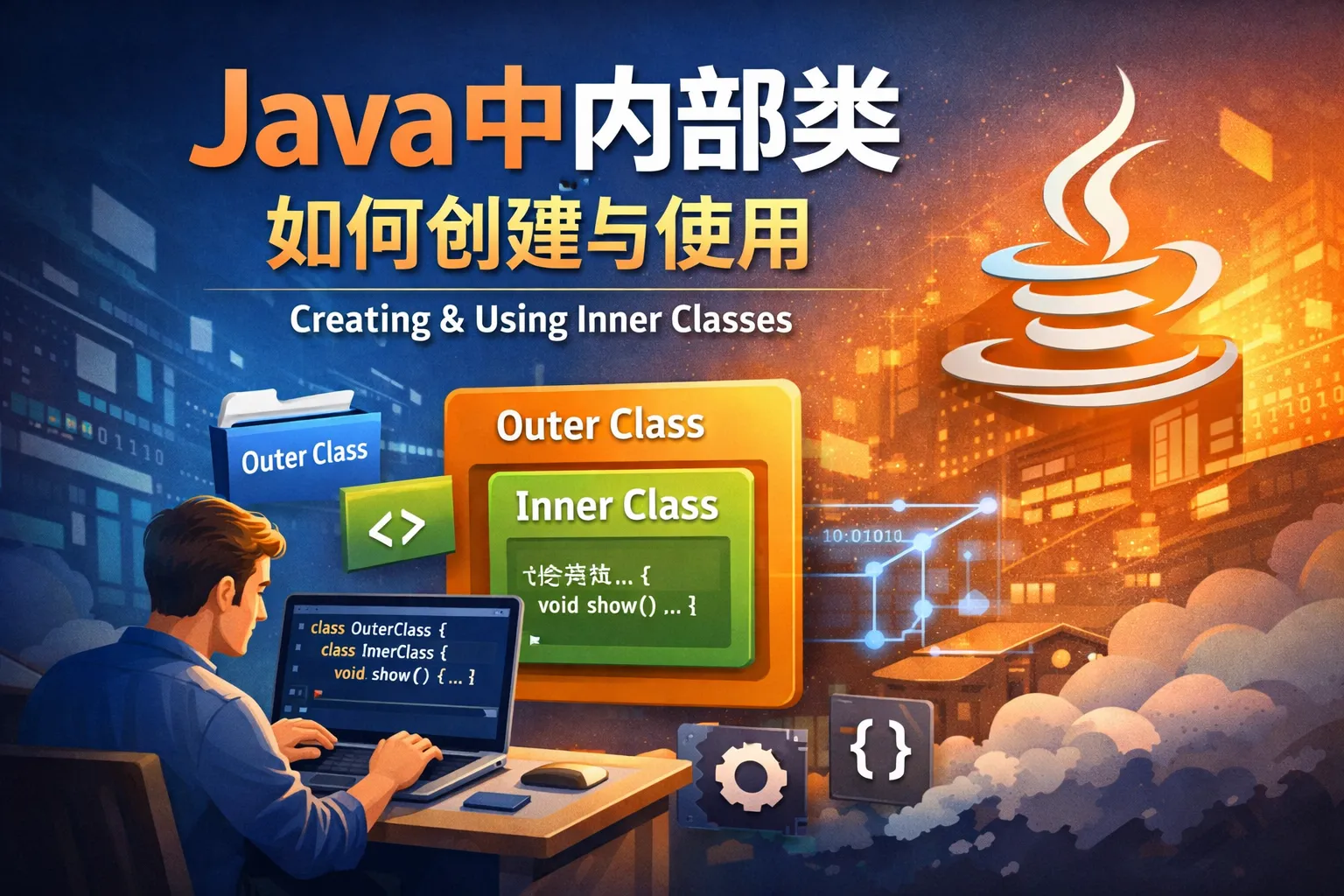 java中内部类如何创建使用