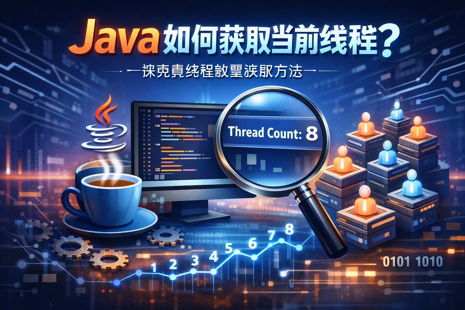 java如何获取当前线程个数