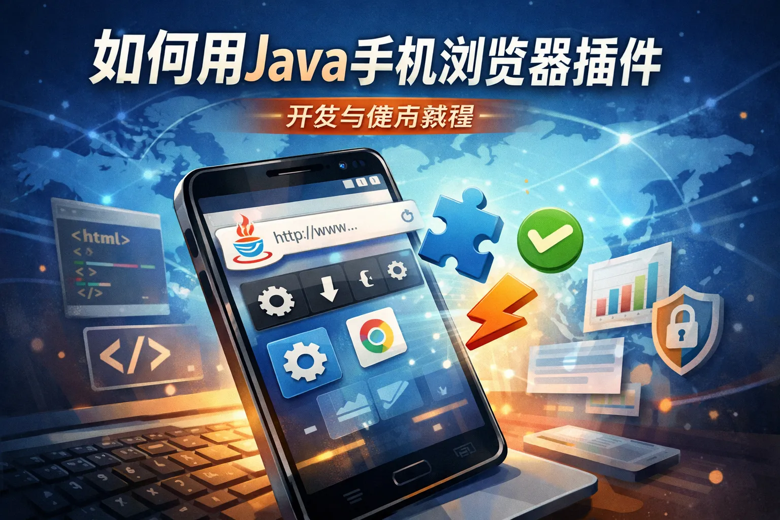 如何用java手机浏览器插件