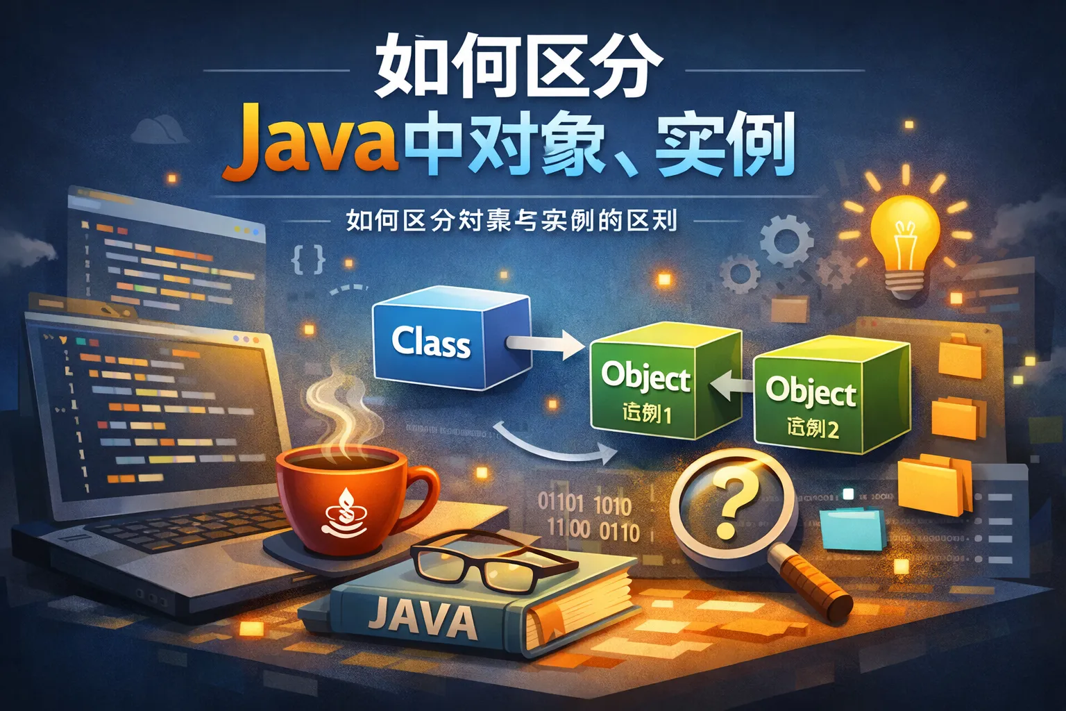 如何区分java中对象 实例