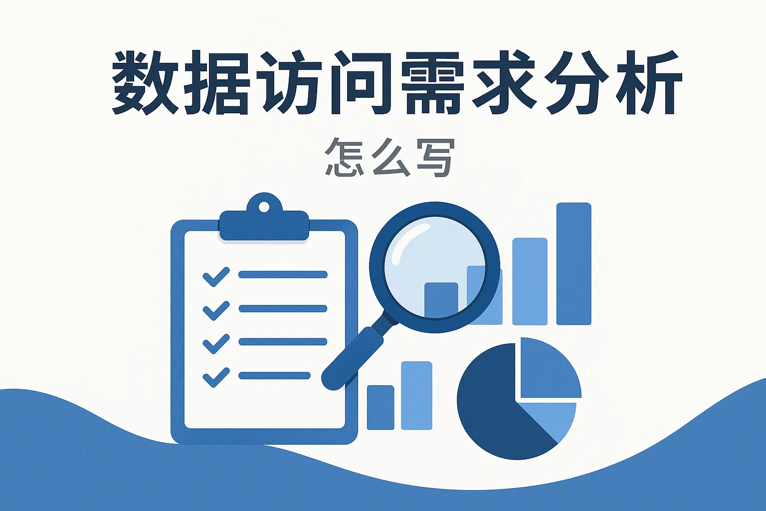 数据访问需求分析怎么写