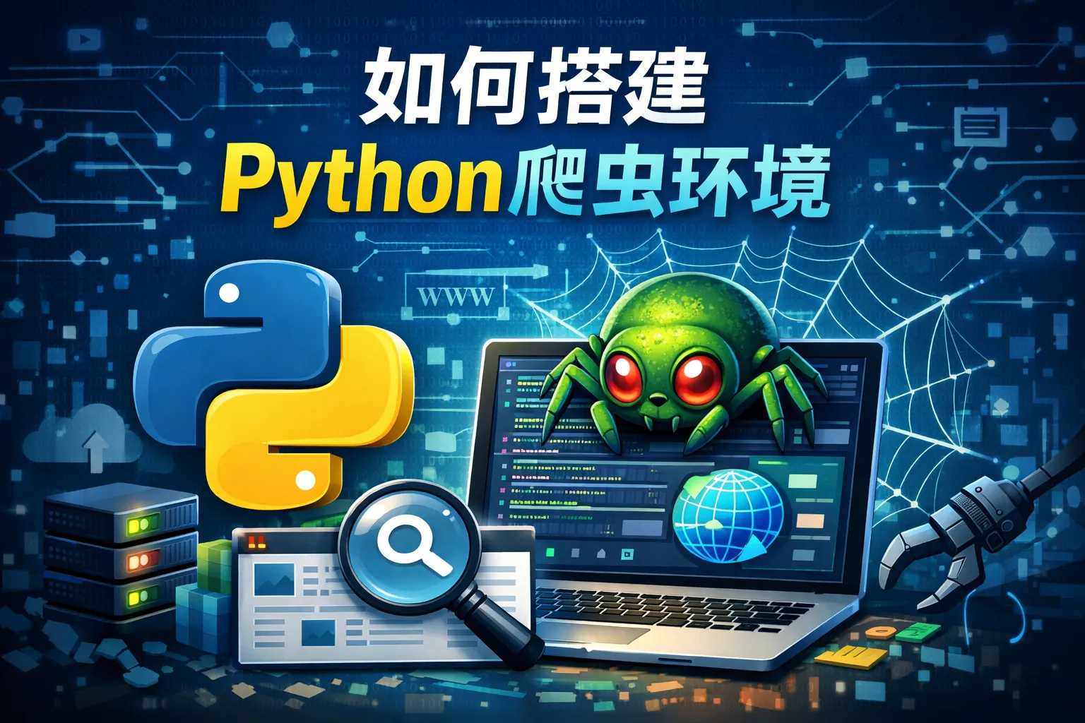 如何搭建python爬虫环境