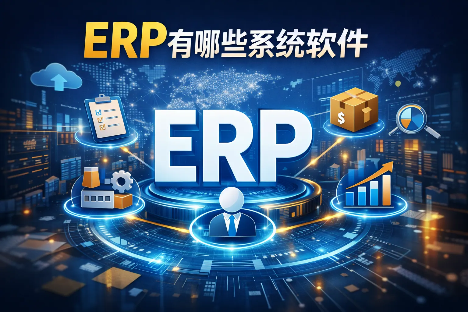 erp有哪些系统软件