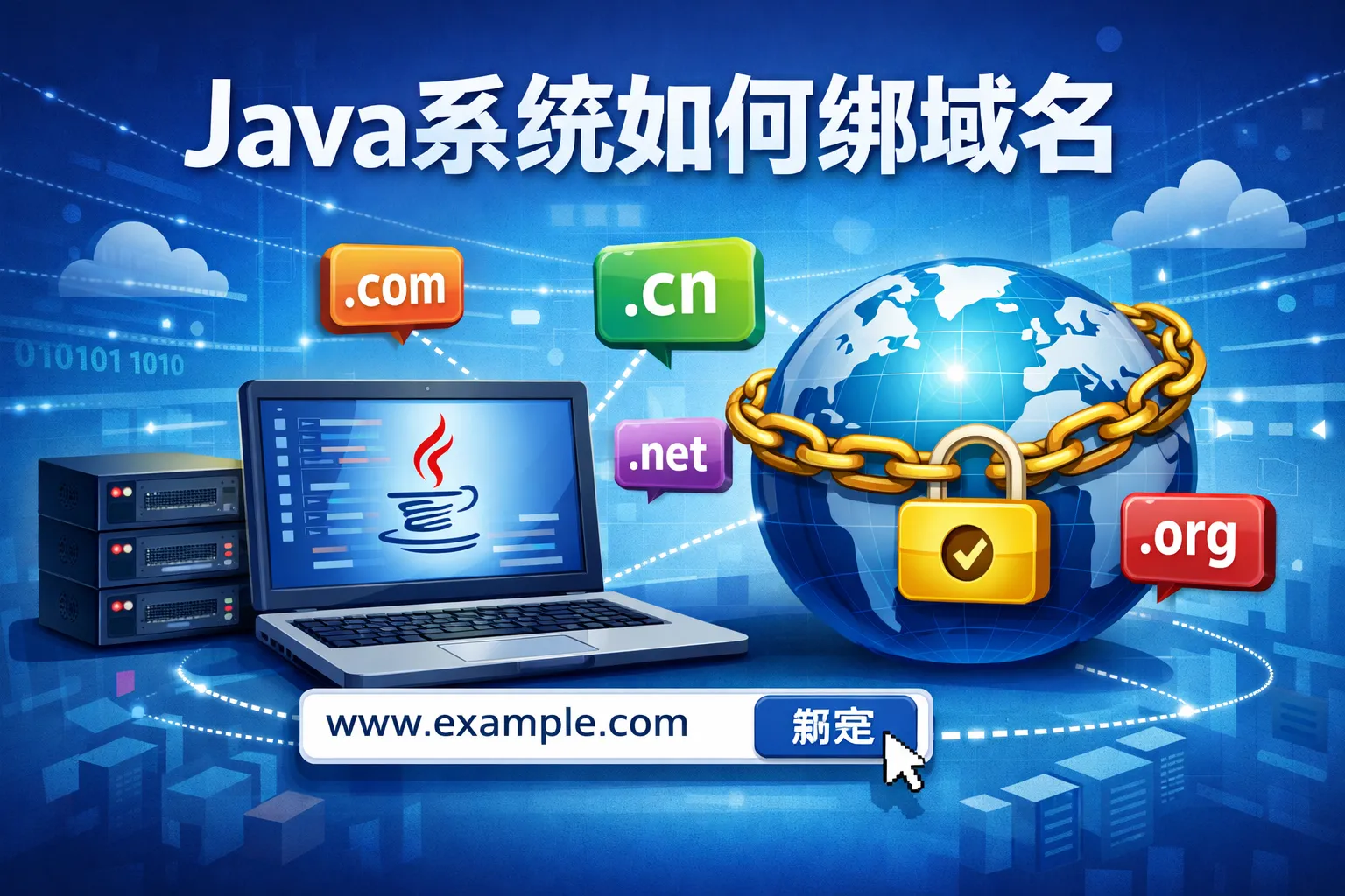 java系统如何绑域名