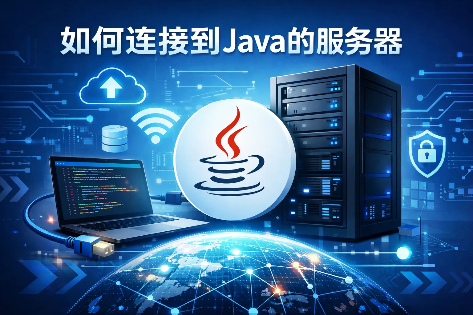 如何连接到java的服务器