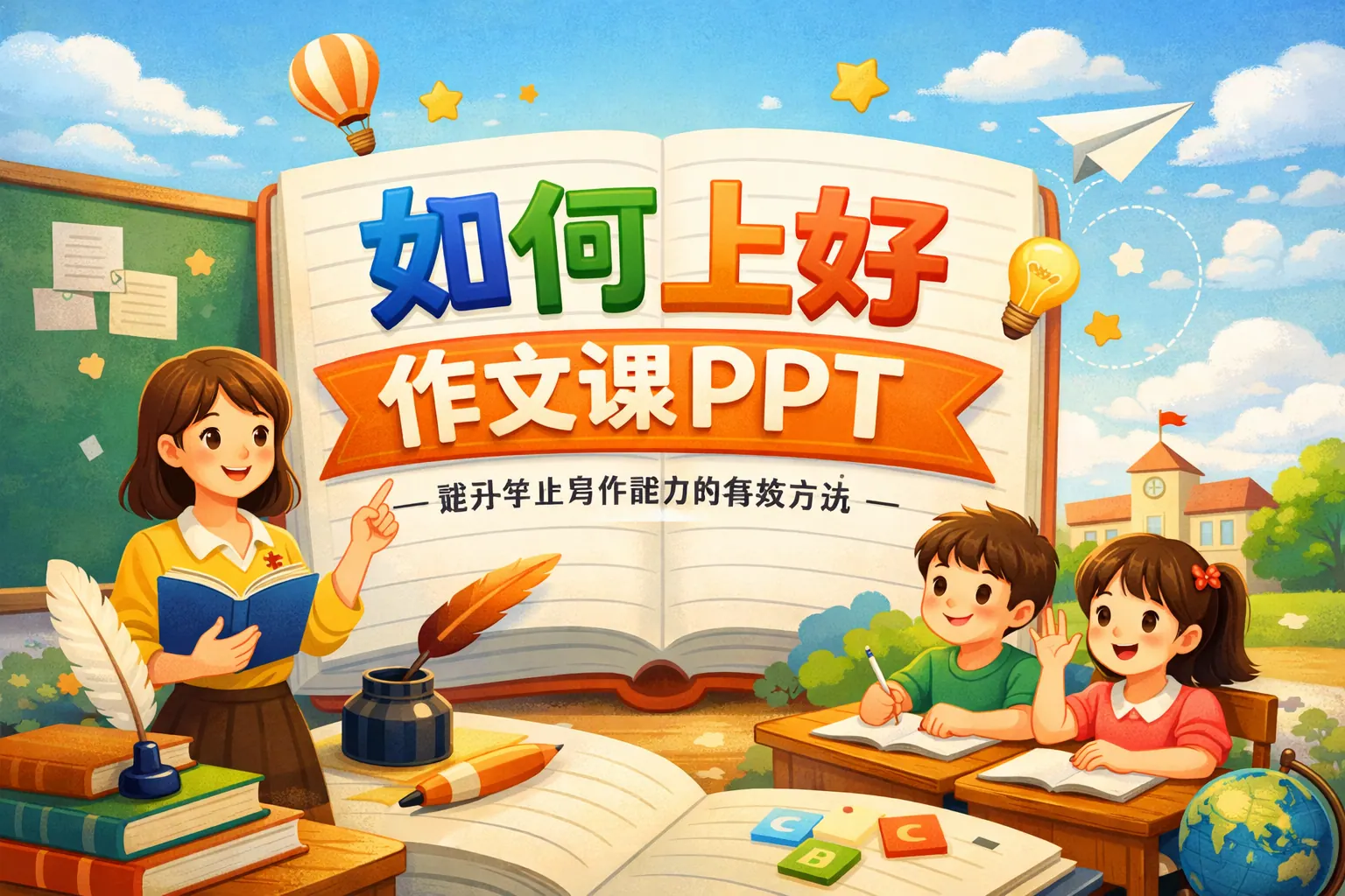 如何上好作文课ppt