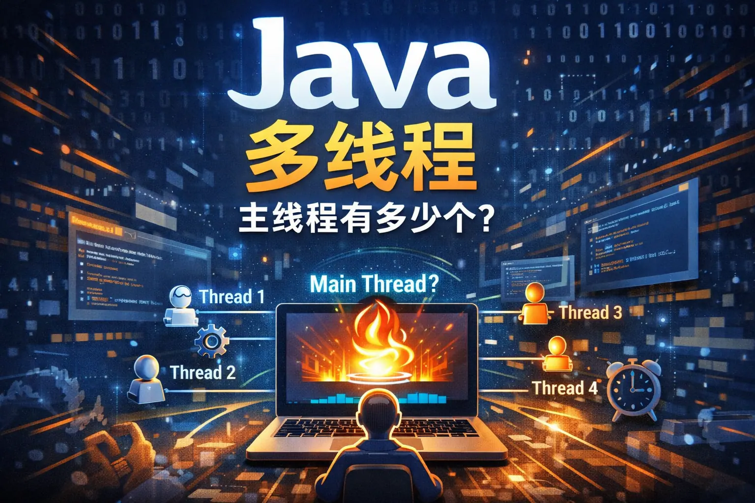 java多线程主线程有多少个