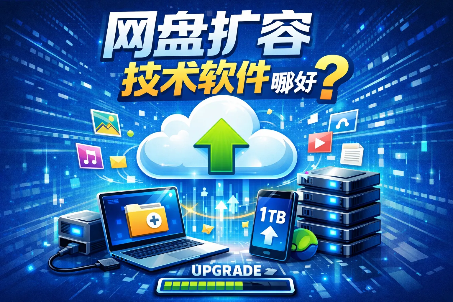 网盘扩容技术软件哪个好