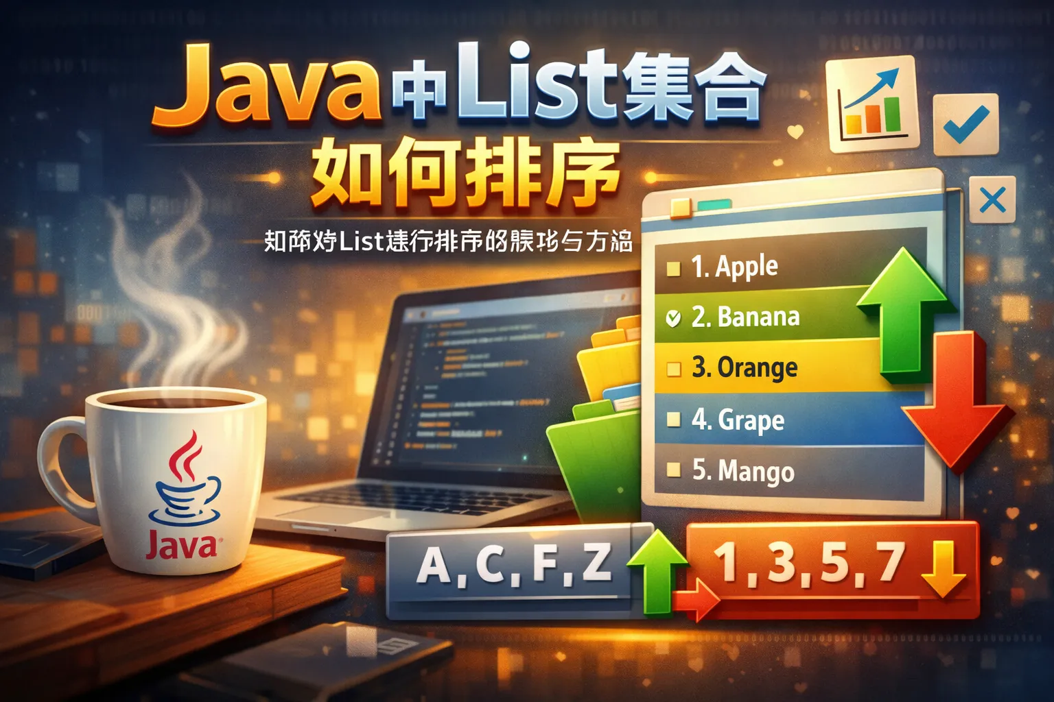 java中list集合如何排序