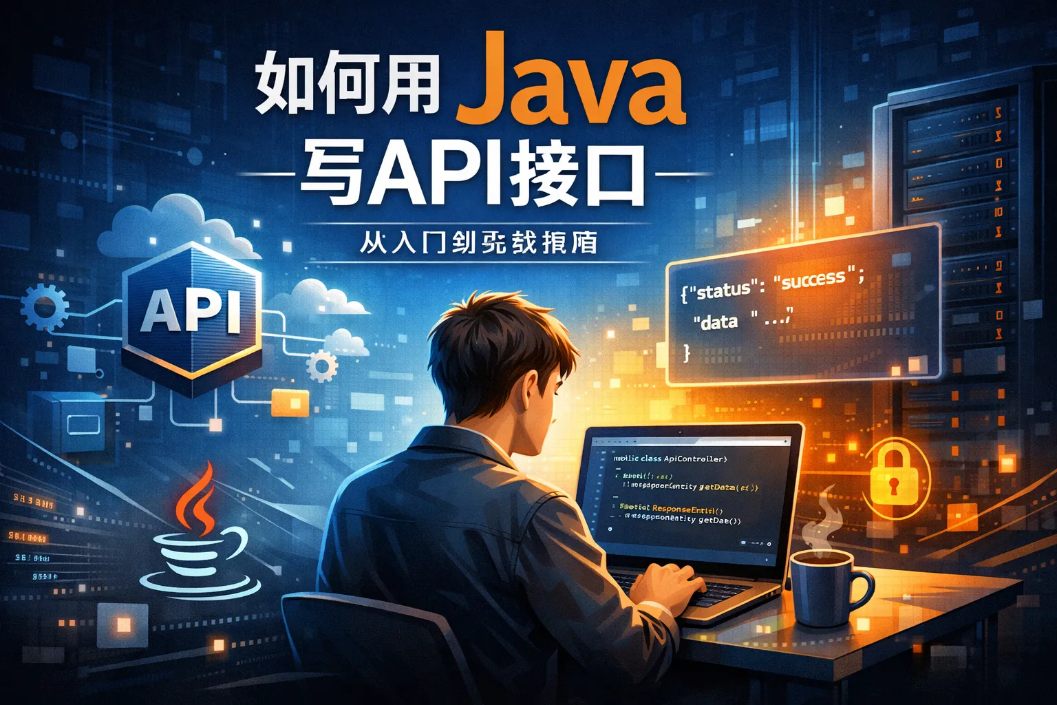 如何用java写api接口