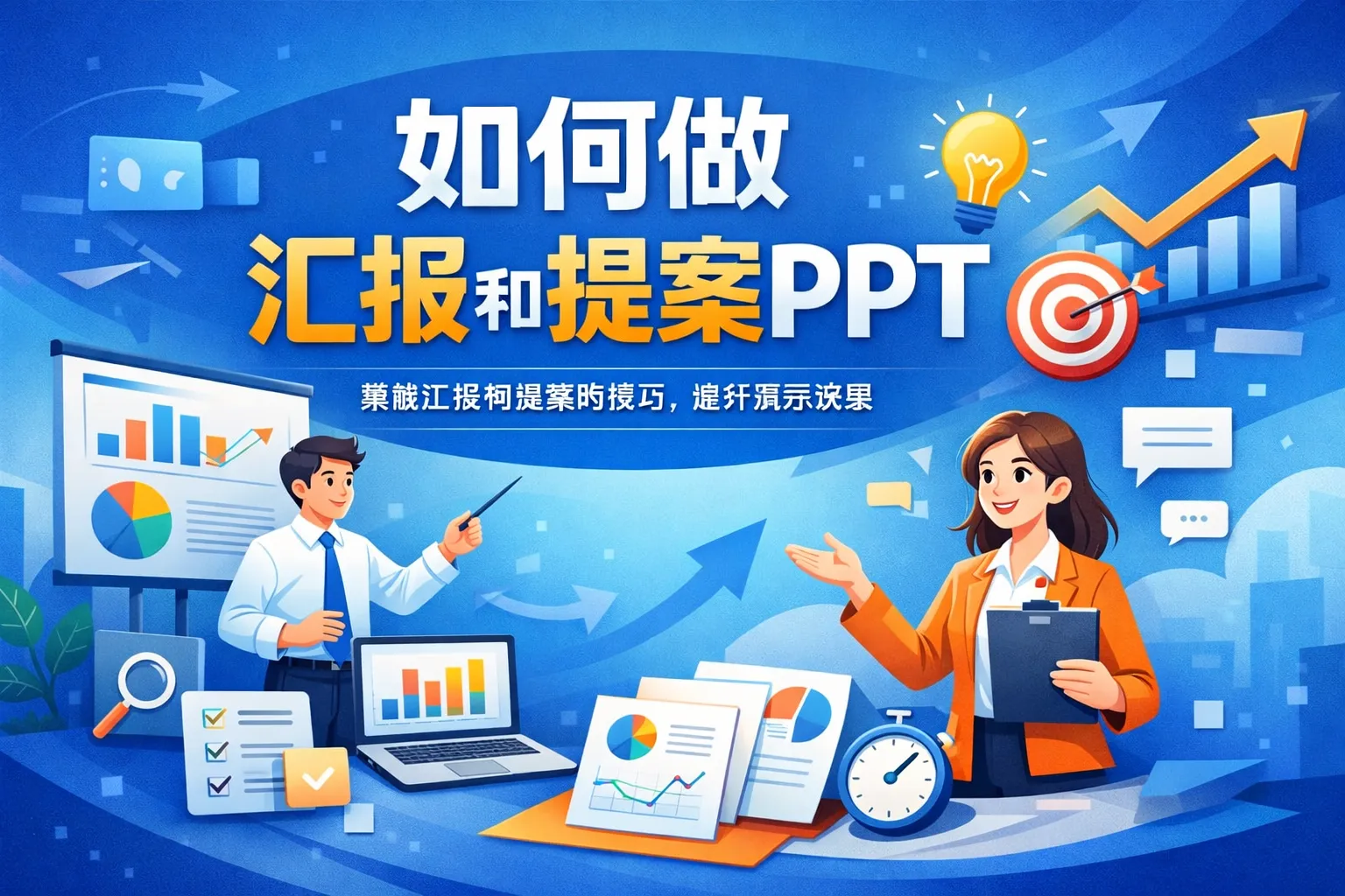如何做汇报和提案ppt