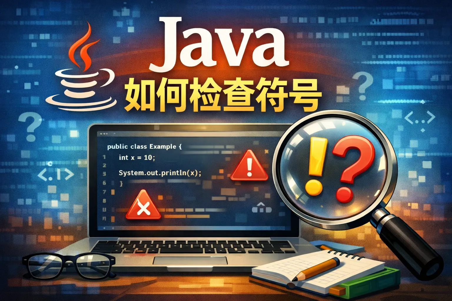 java 如何检查符号