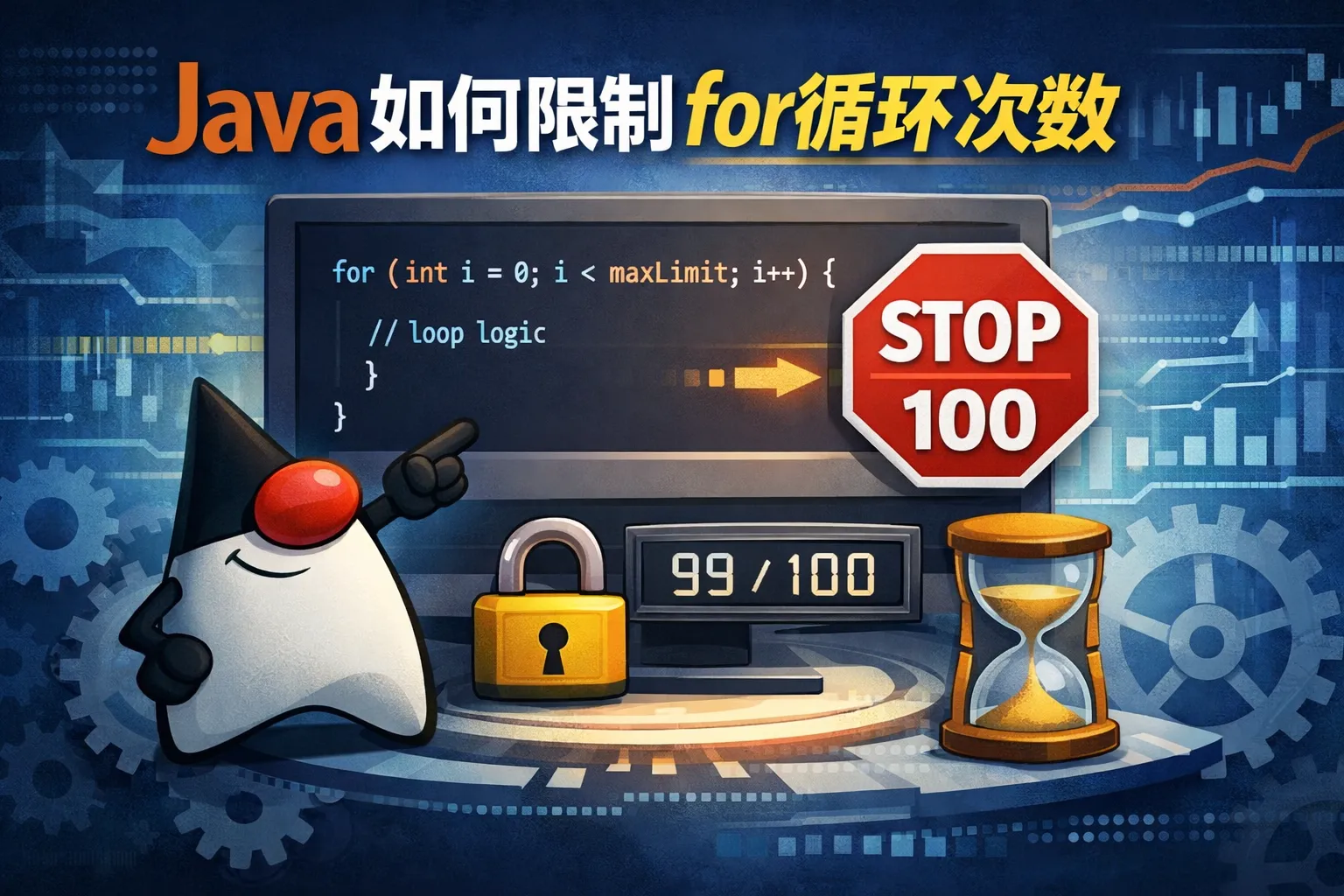 Java如何限制for循环次数