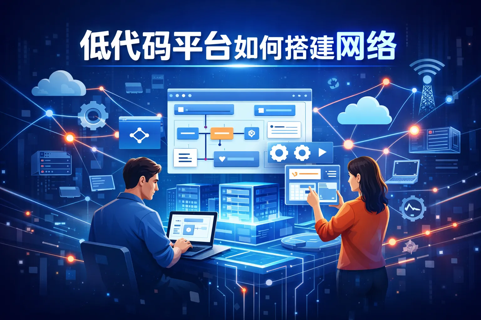 低代码平台如何搭建网络