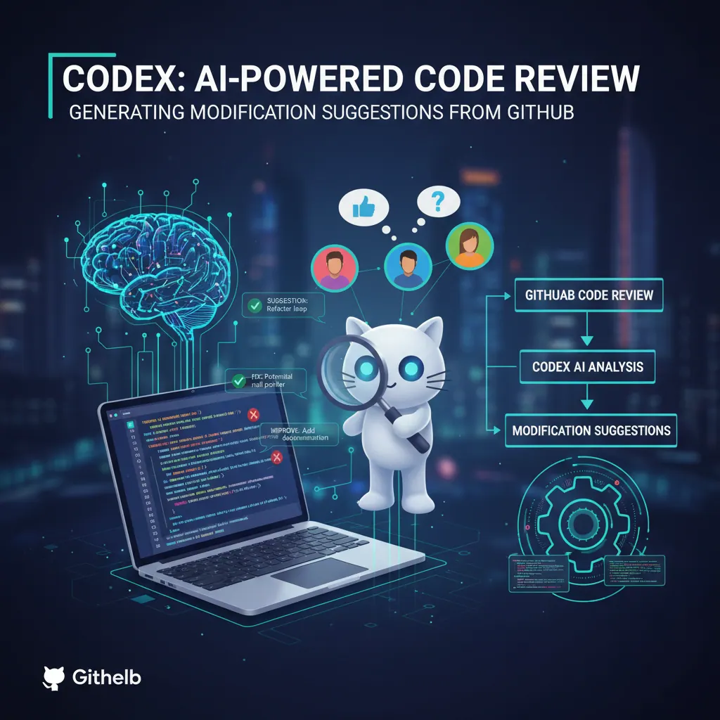Codex 如何基于 GitHub 代码审查生成修改建议