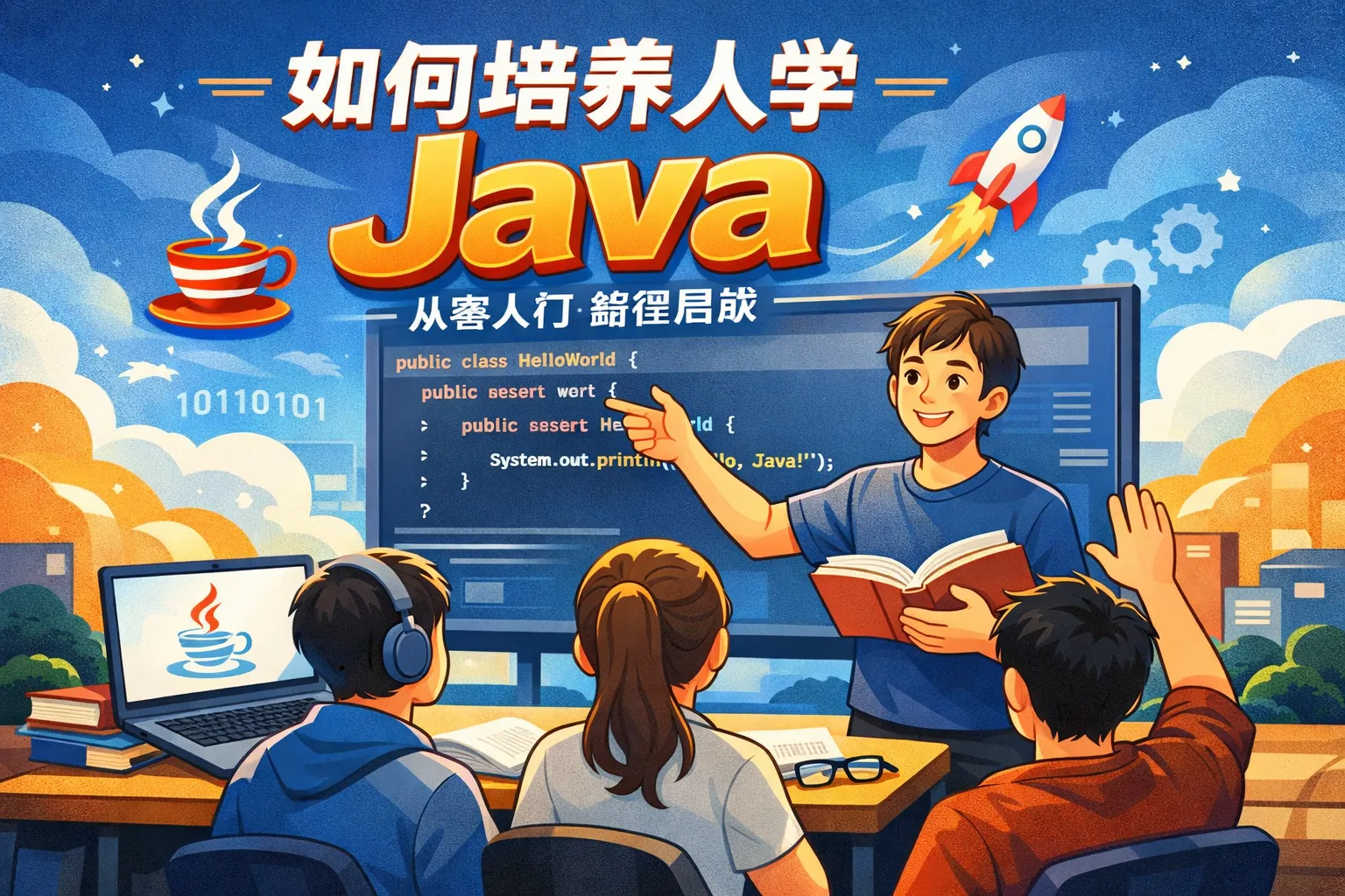 如何培养人学java
