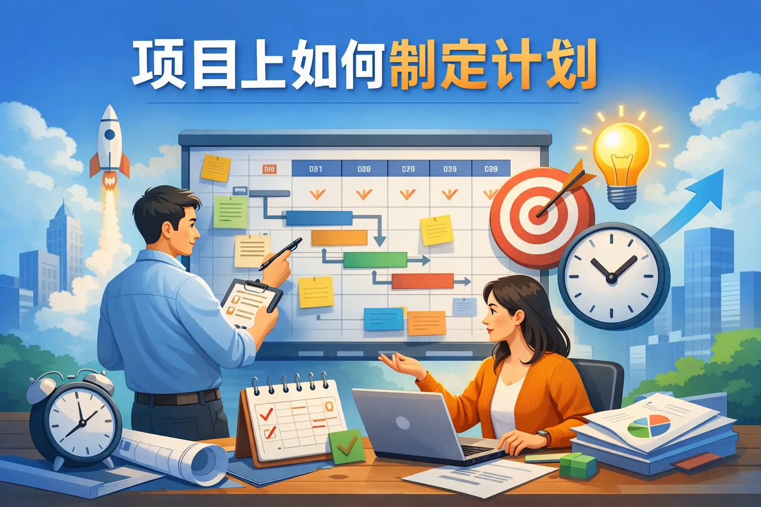 项目上如何制定计划