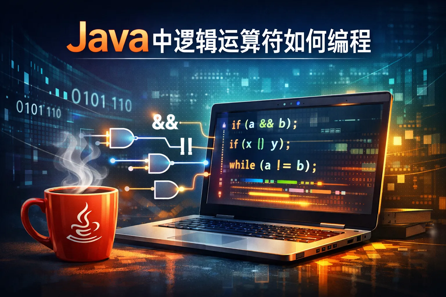 java中逻辑运算符如何编程