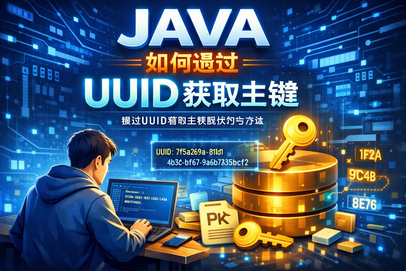 JAVA如何通过uuid获取主键
