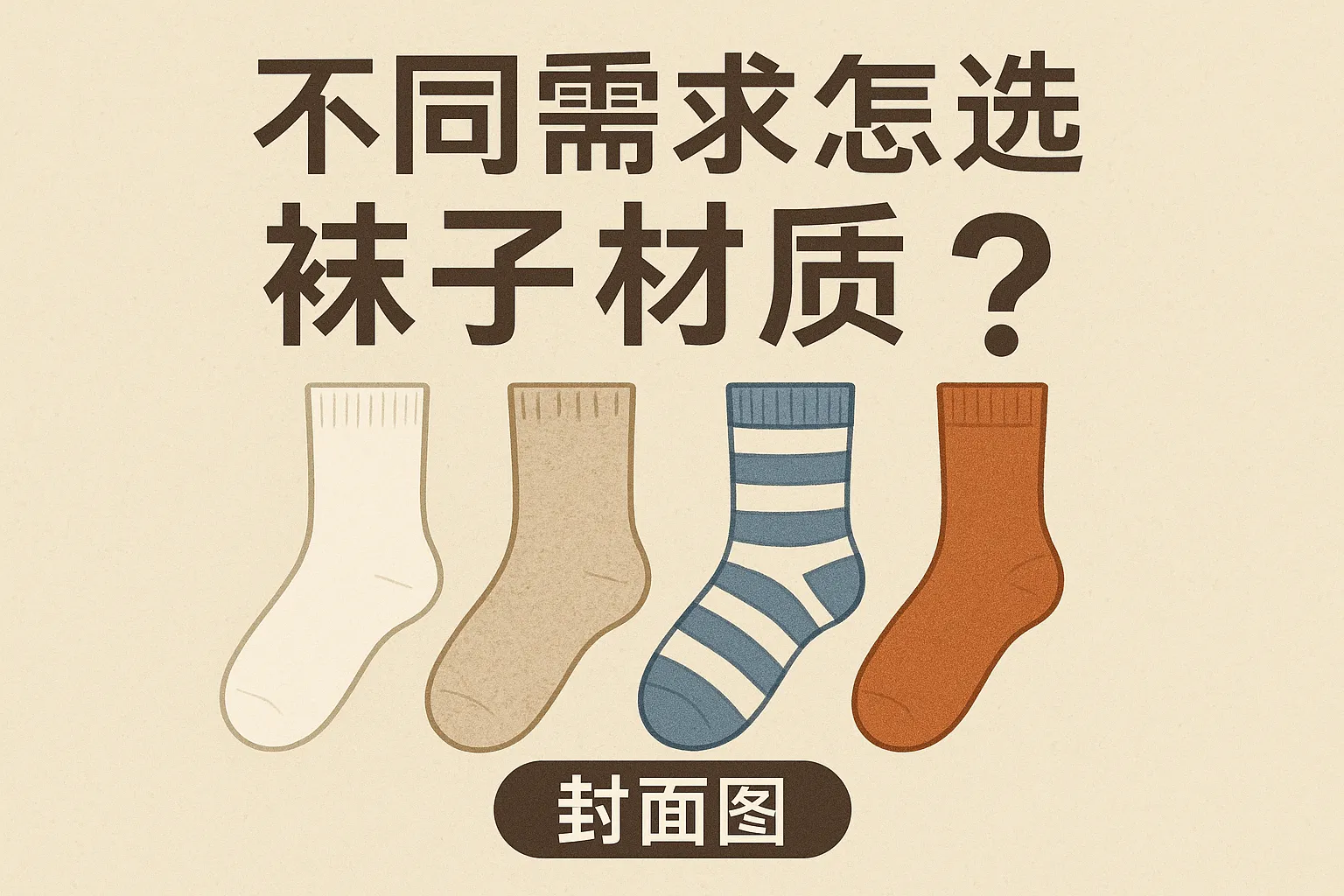 不同需求怎么选袜子材质