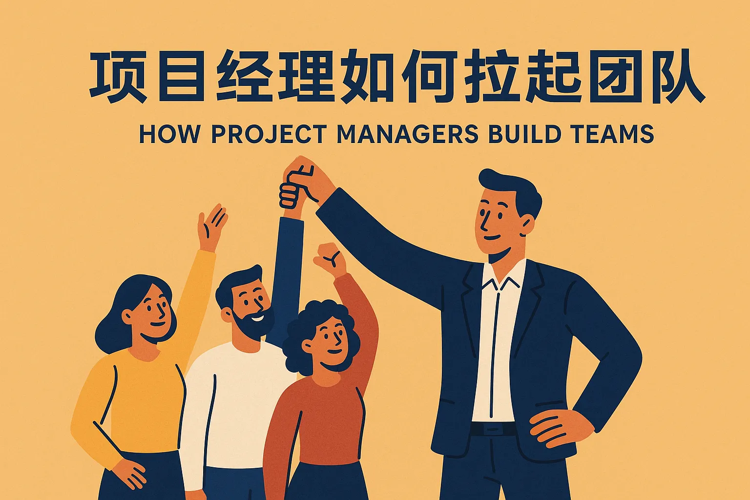 项目经理如何拉起团队