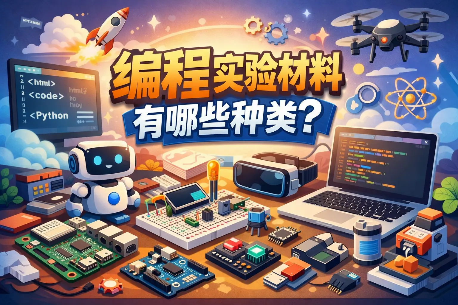 编程实验材料有哪些种类