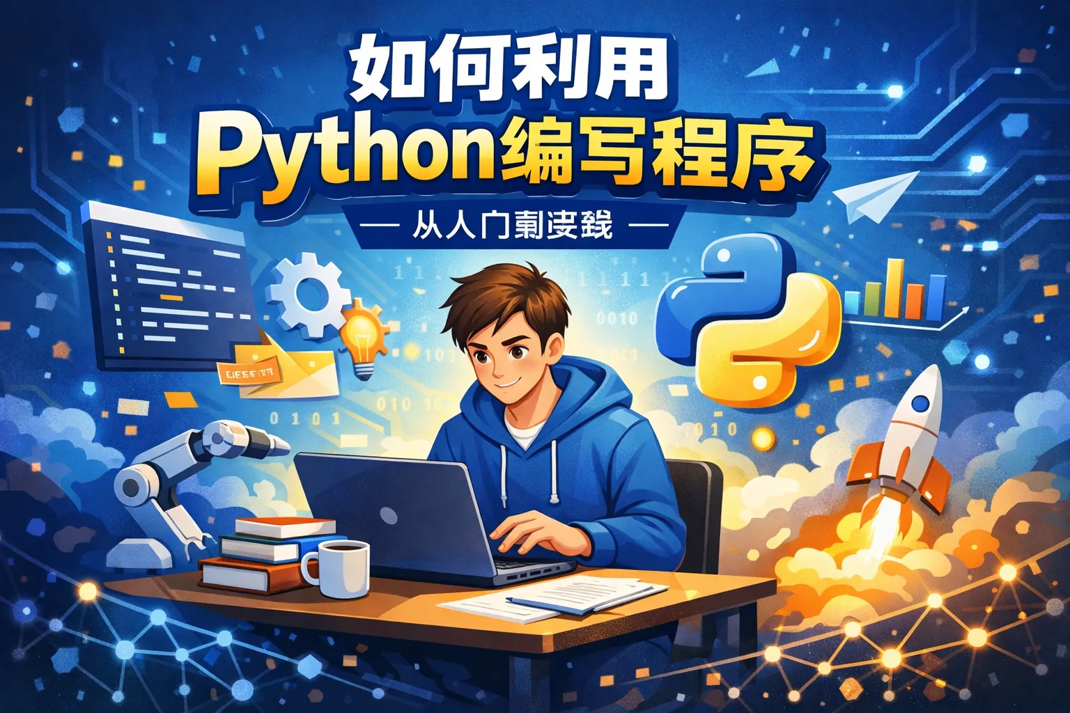 如何利用python编写程序
