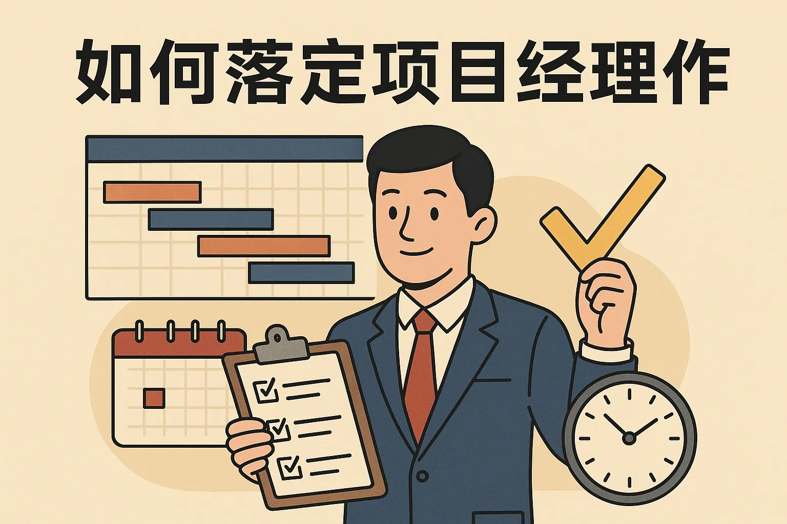 如何落定项目经理工作