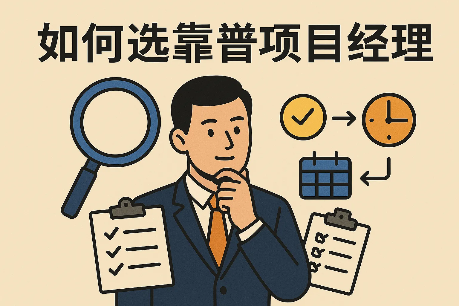 如何选靠谱项目经理