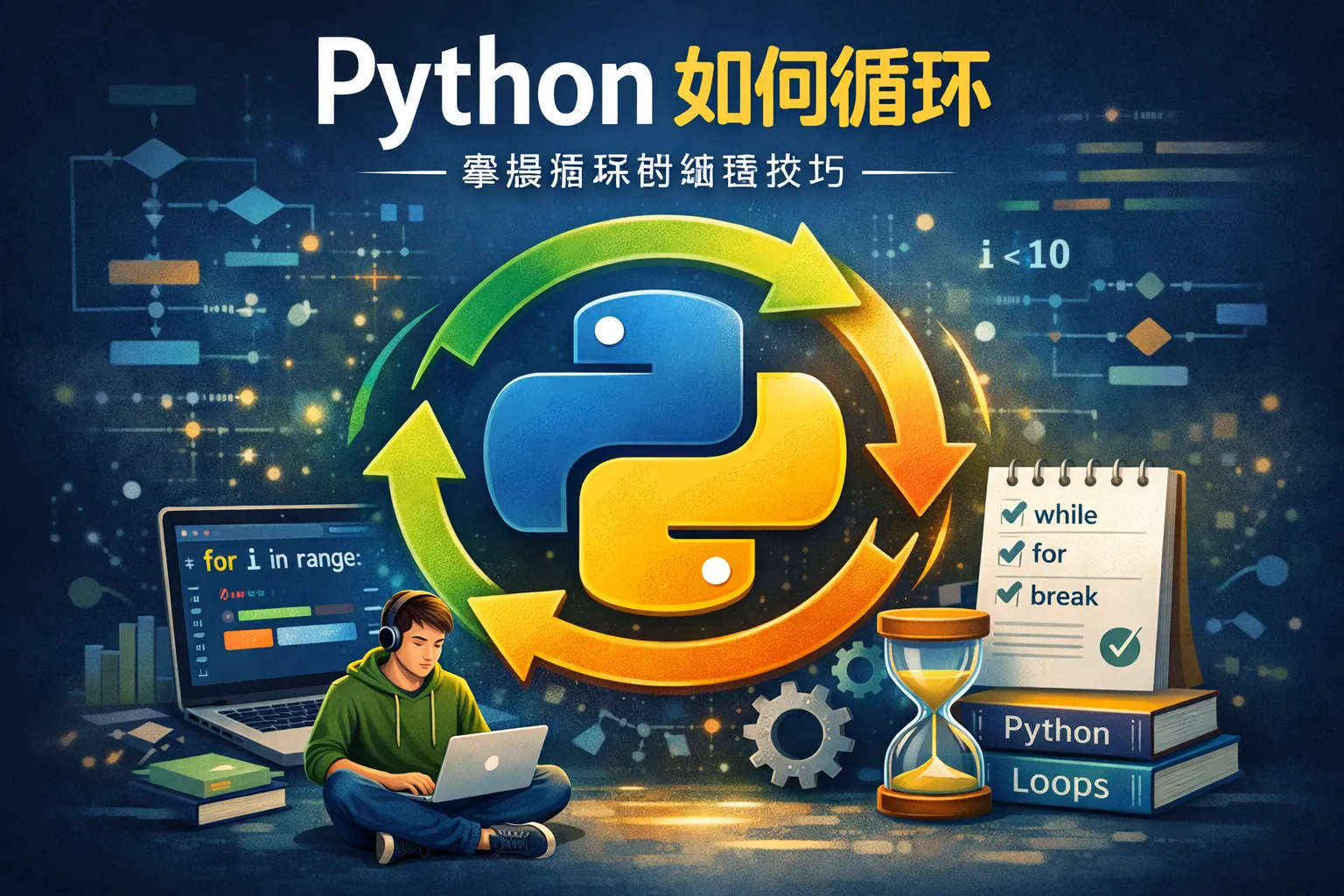 python 如何循环