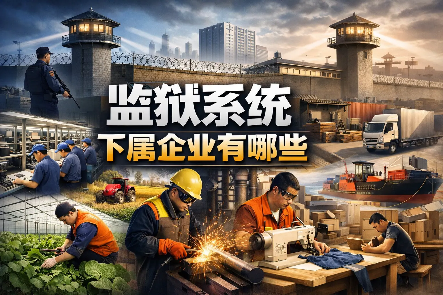 监狱系统下属企业有哪些