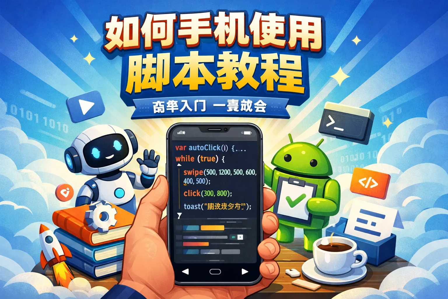 如何手机使用脚本教程