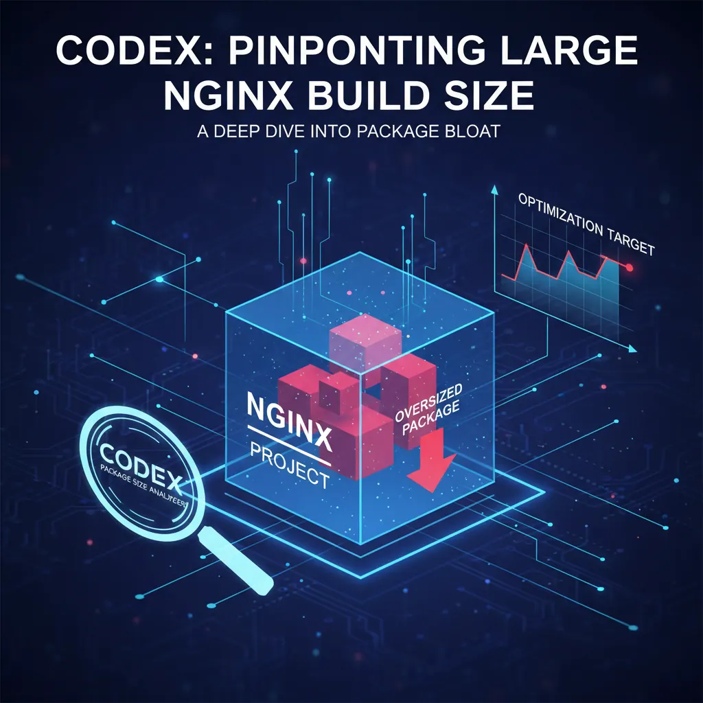 Codex 如何定位 Nginx 项目打包体积过大