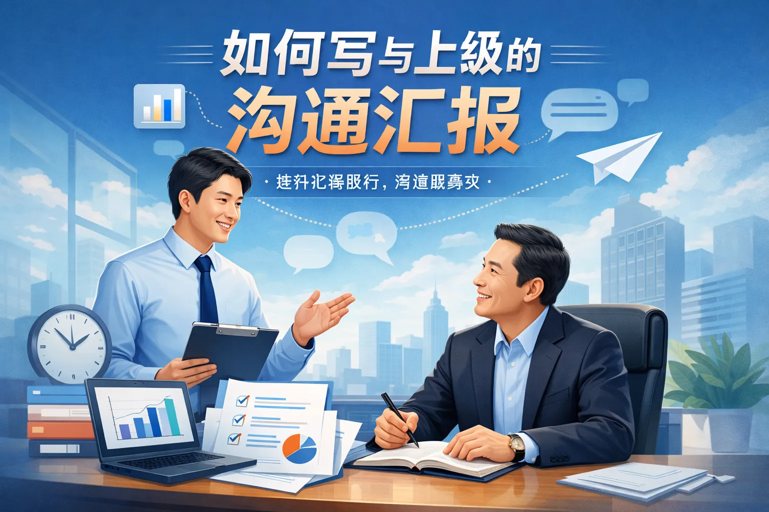 如何写与上级的沟通汇报