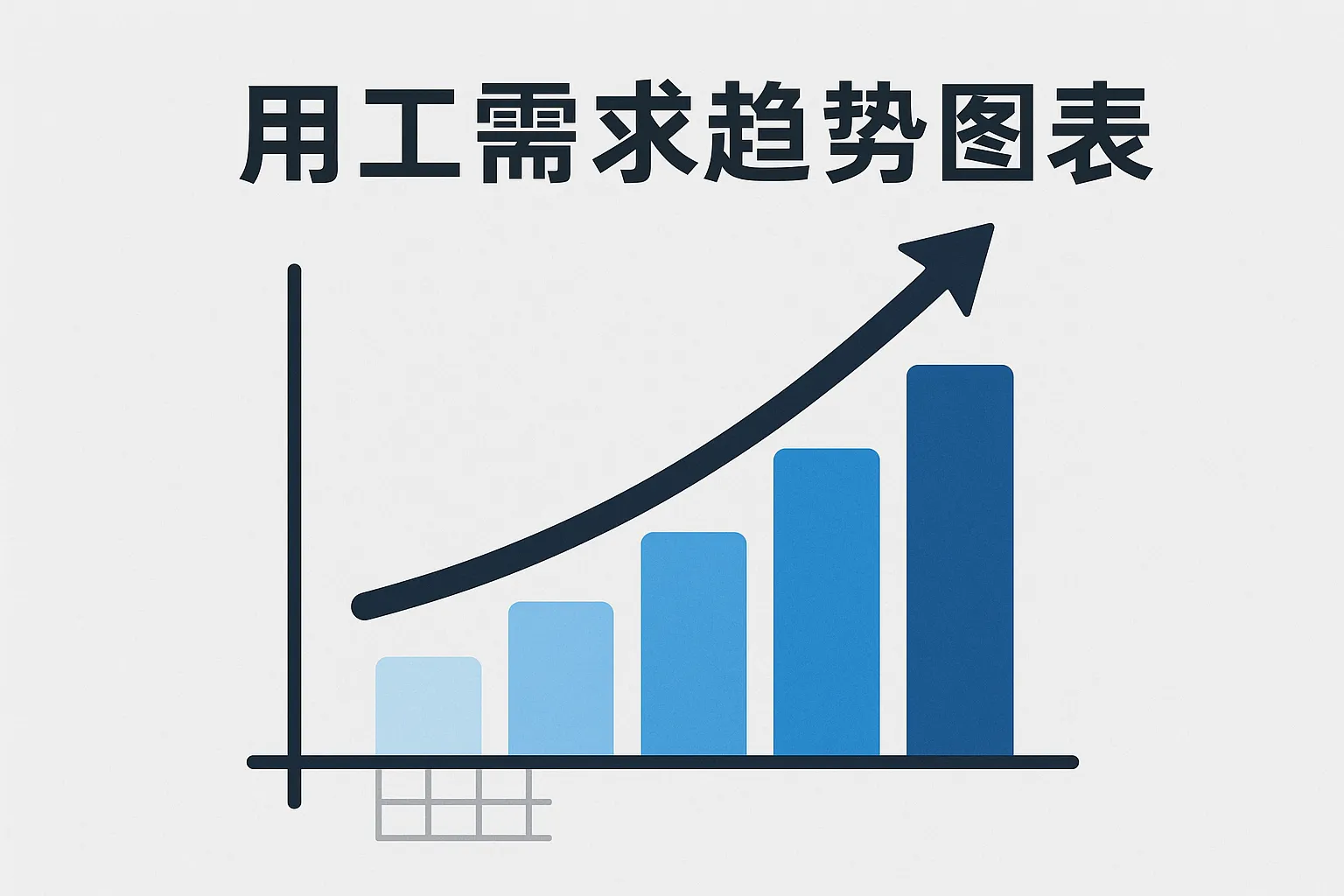 用工需求趋势图表怎么做