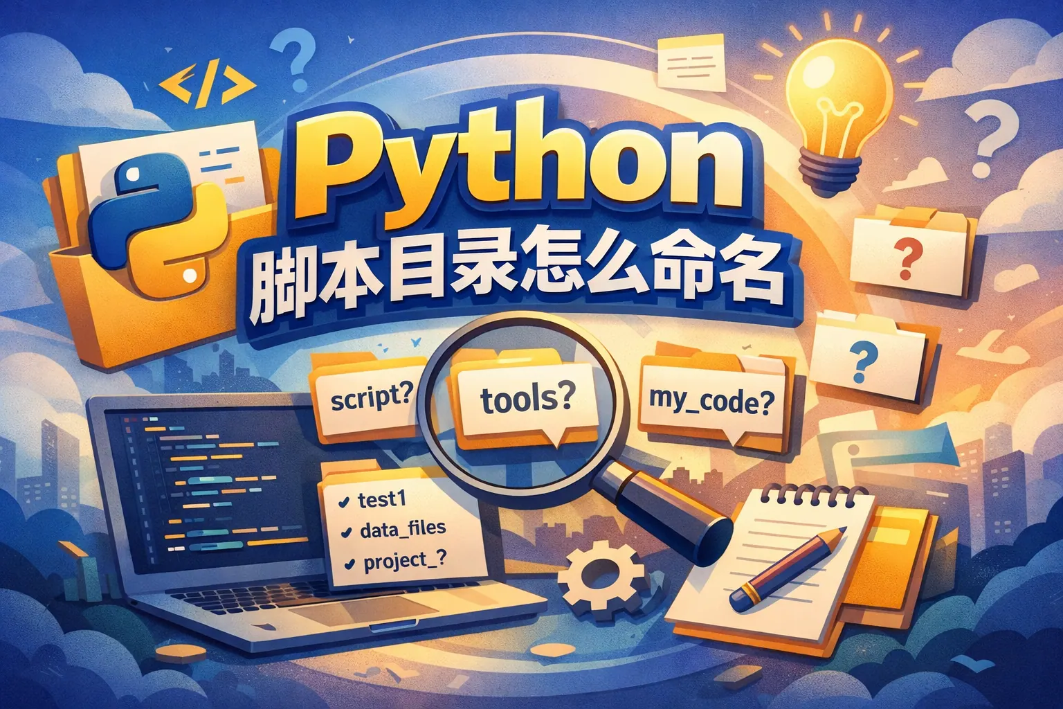 python脚本目录怎么命名