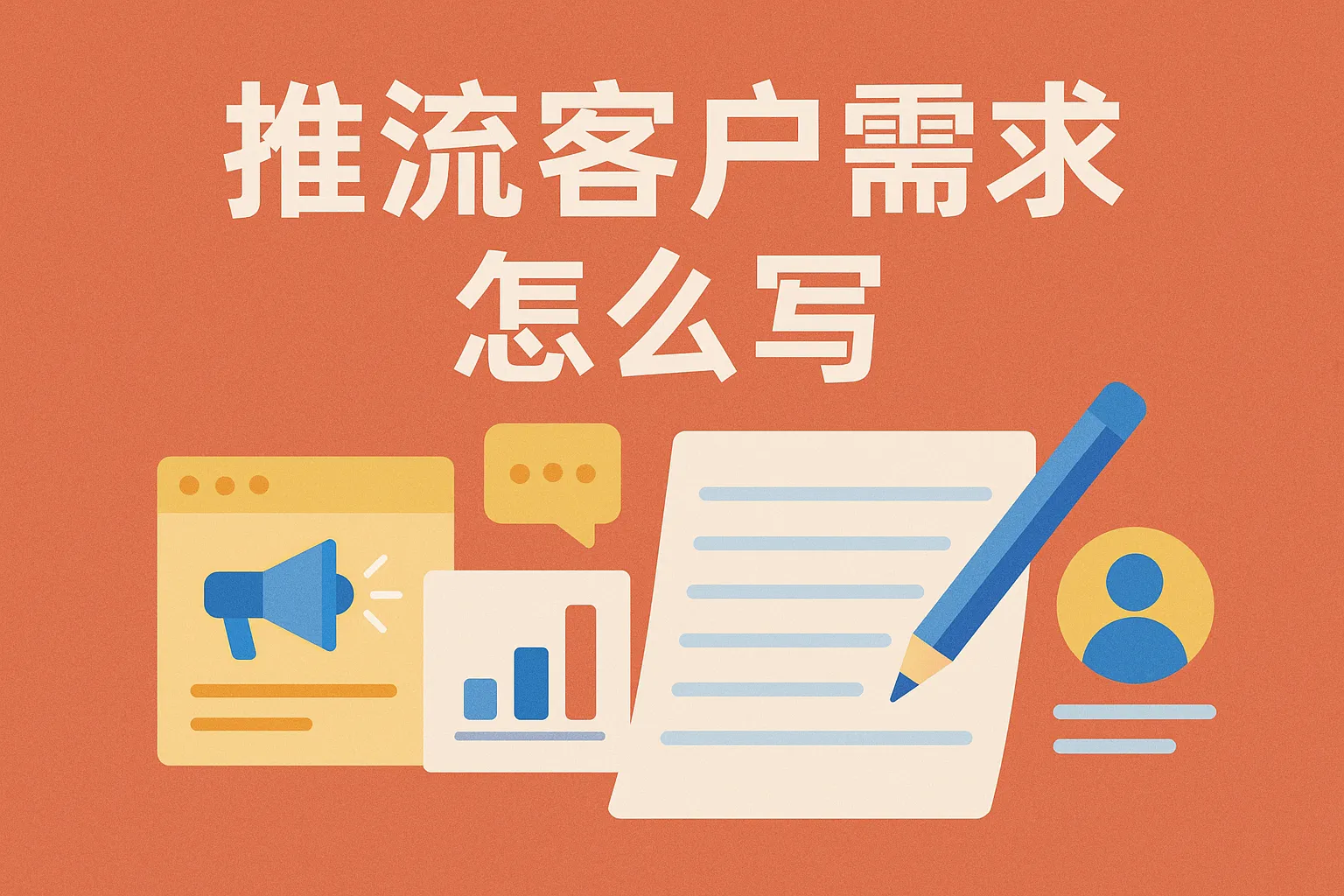 推流客户需求怎么写