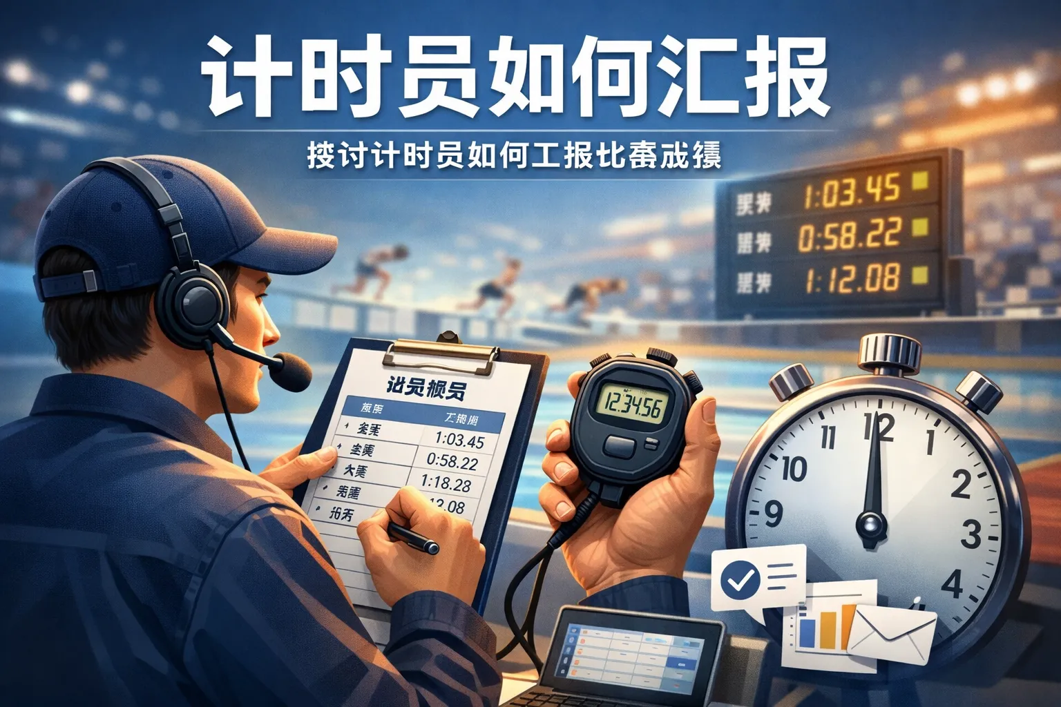 计时员如何汇报