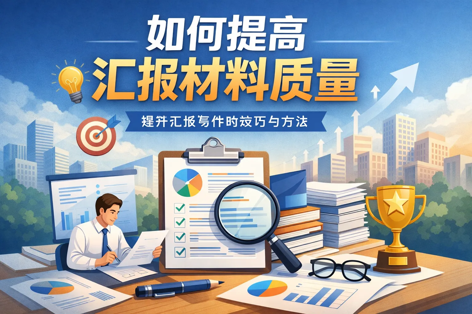 如何提高汇报材料质量