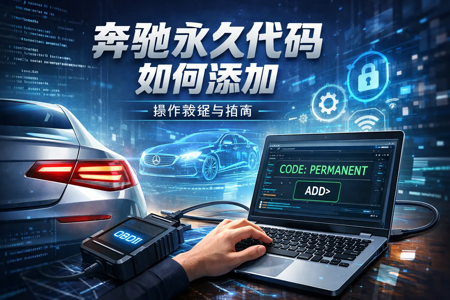 奔驰永久代码如何添加