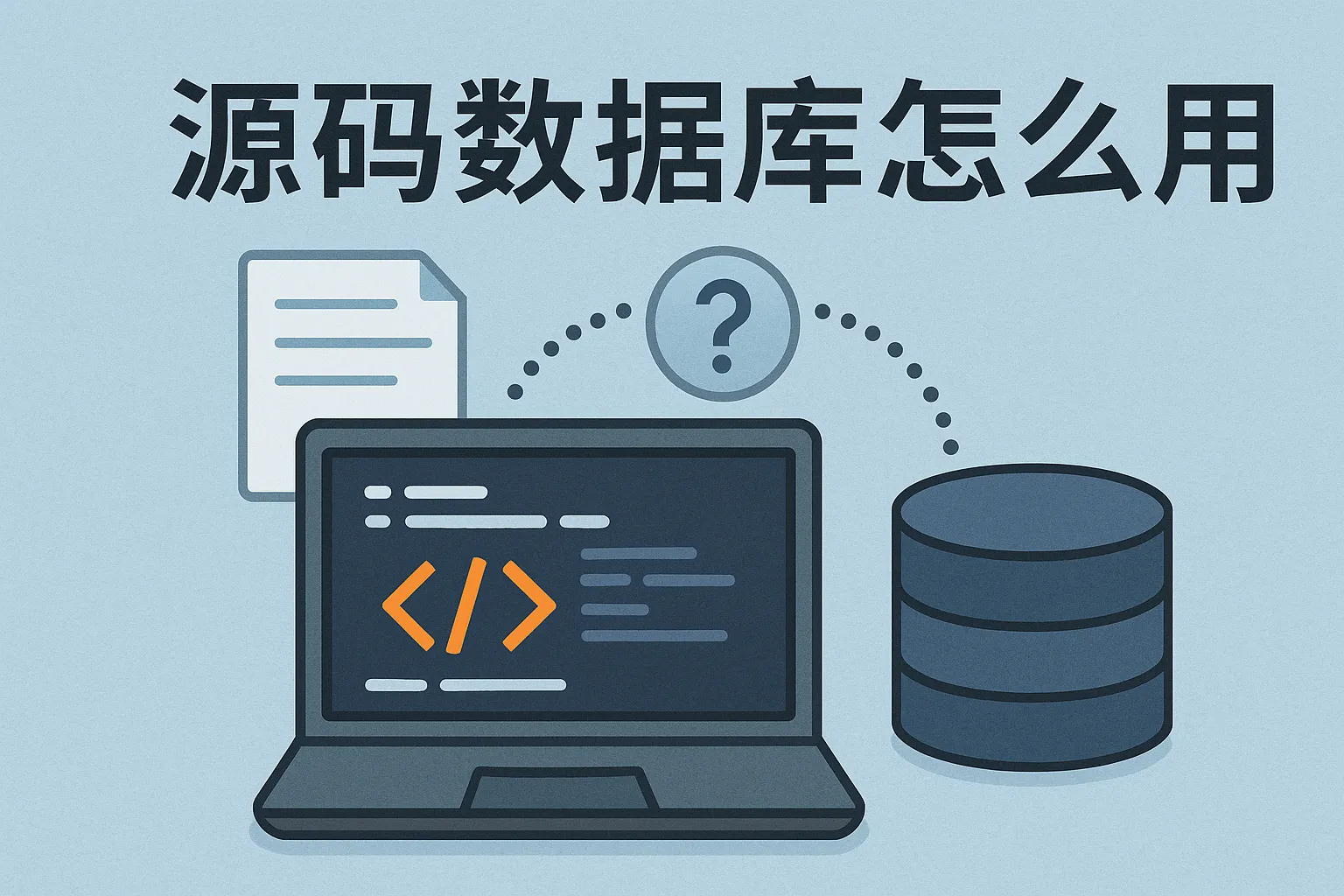 源码数据库怎么用