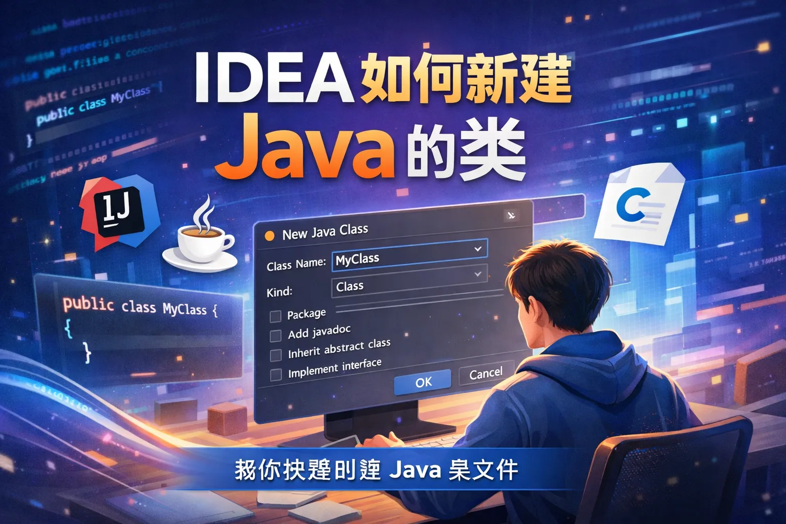 idea如何新建java的类