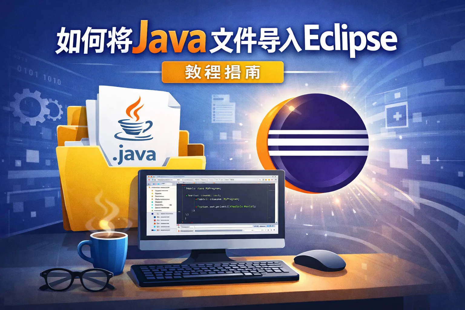 如何将java文件导入eclipse