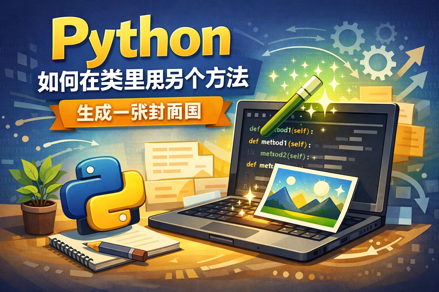 python如何在类里用另个方法