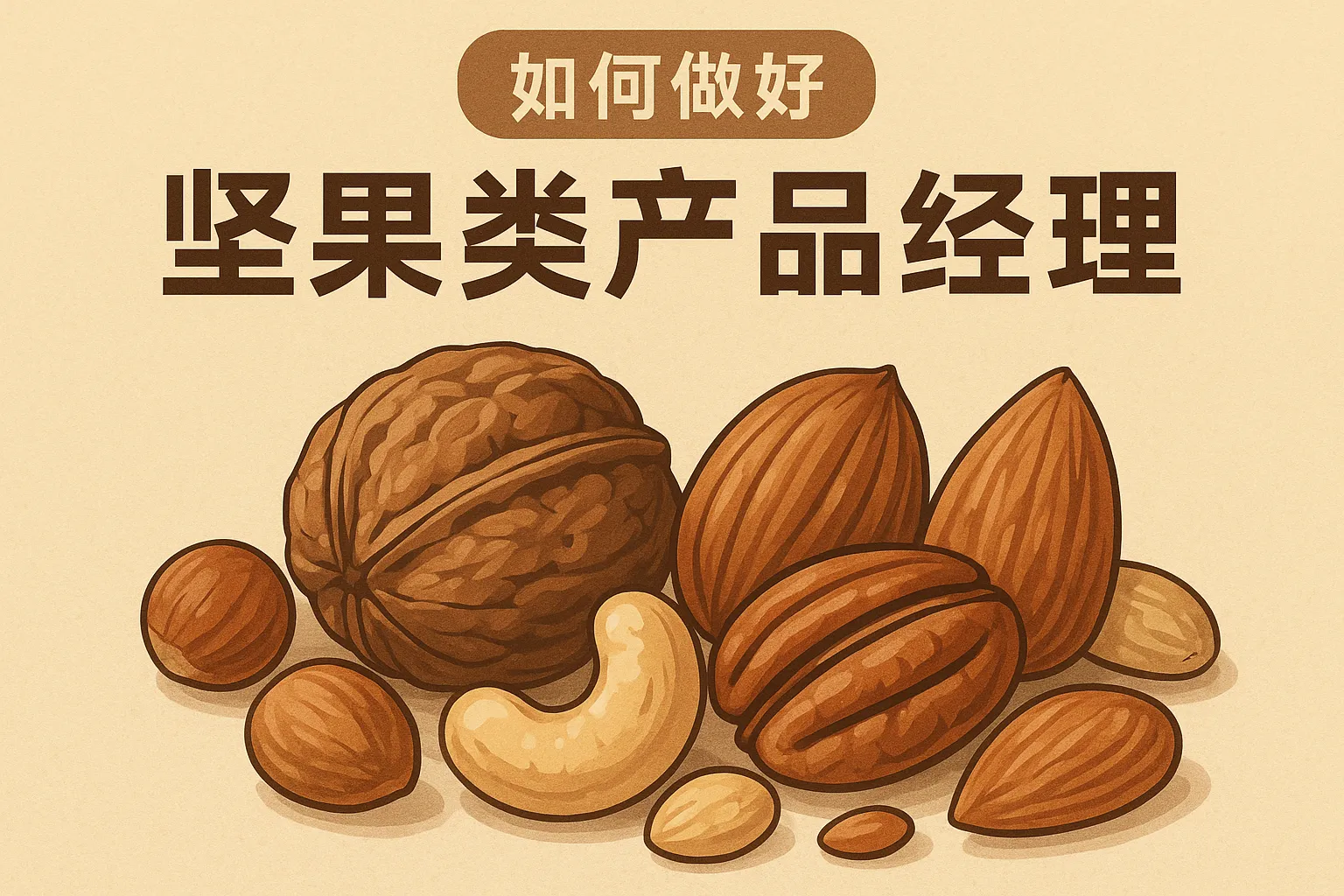 如何做好坚果类产品经理