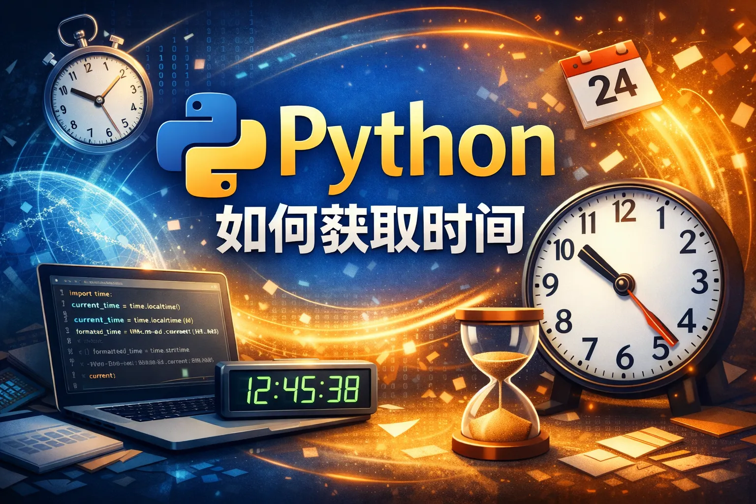 python 如何获取时间
