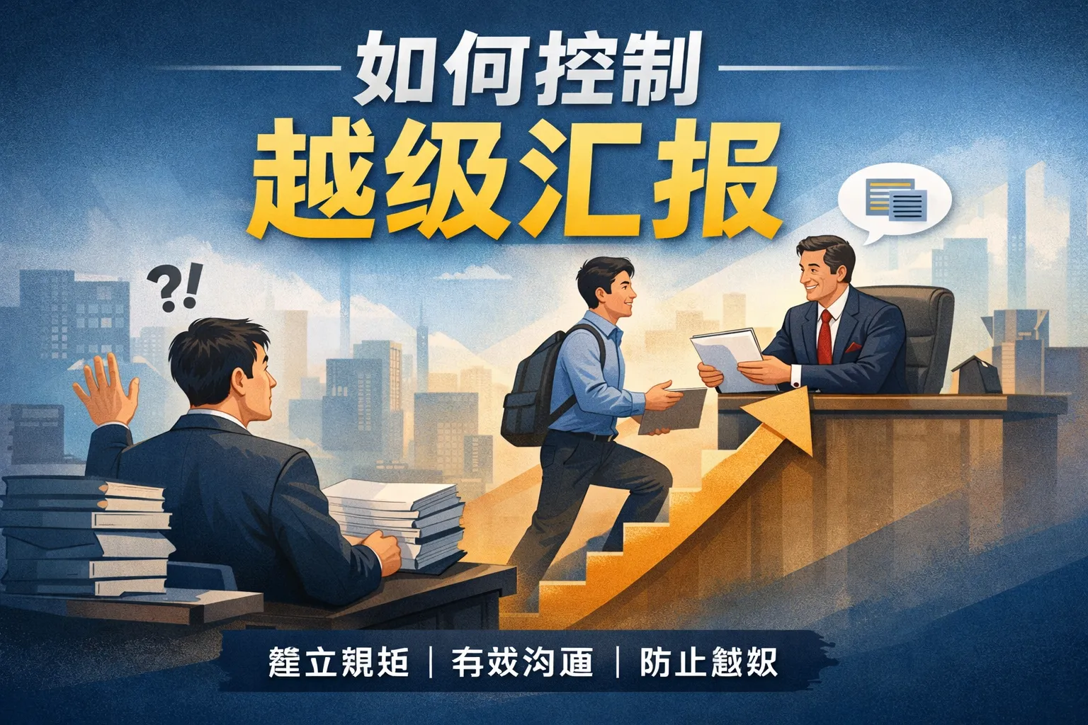 如何控制越级汇报