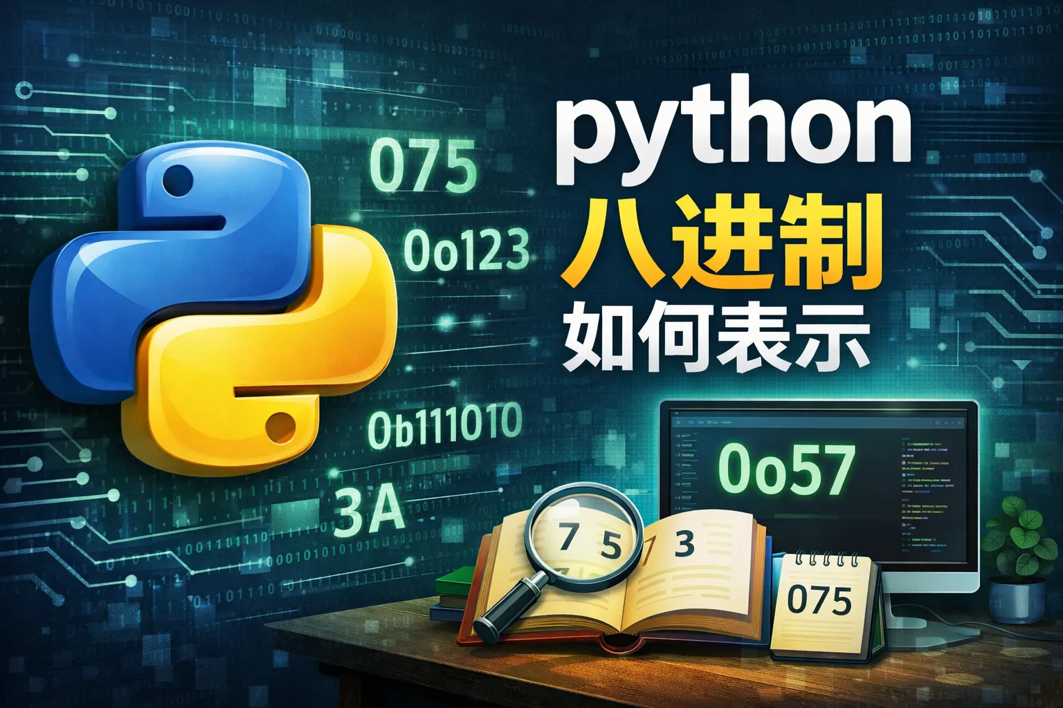 python八进制如何表示
